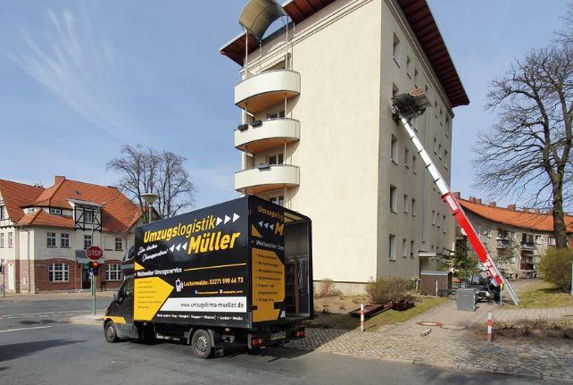 Möbellift schnell und einfach in Elstertrebnitz
